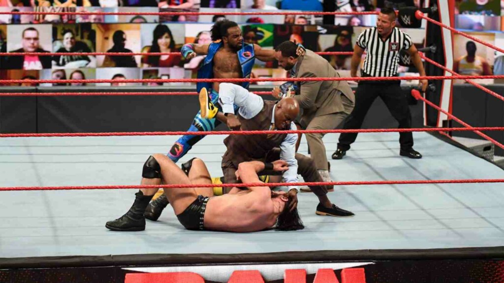 wwe raw results