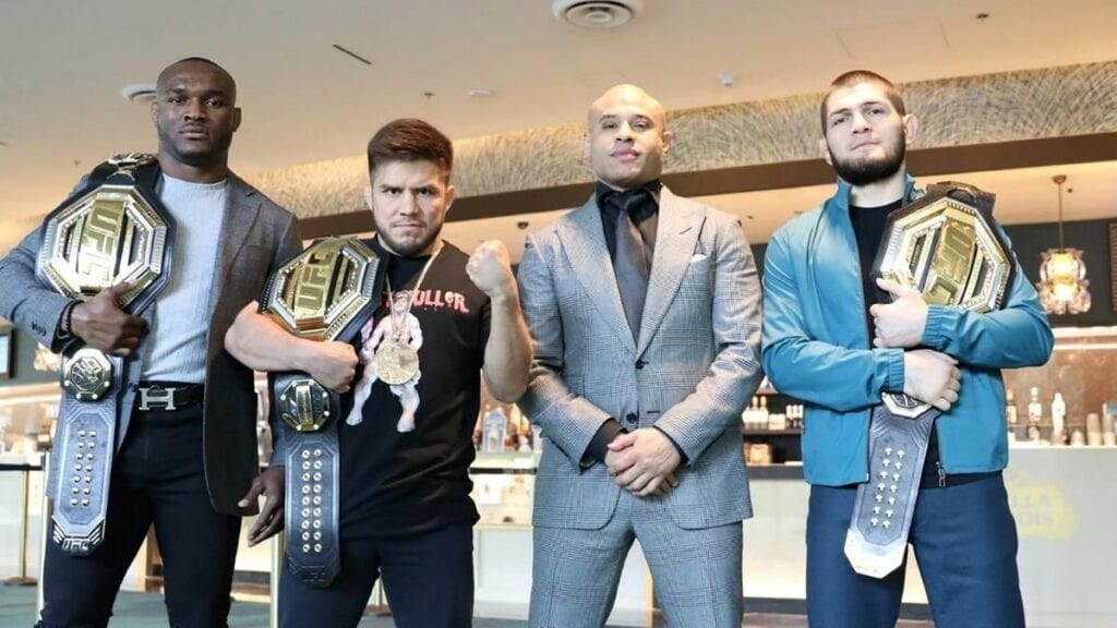 Ali Abdelaziz Kamaru Usman Khabib Nurmagomedov