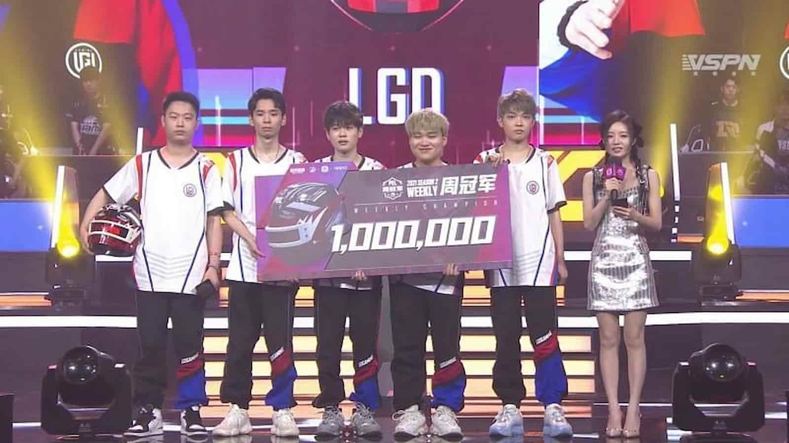 PUBG Mobile: LGD Gaming won PEL 2021 Season 2 week 3