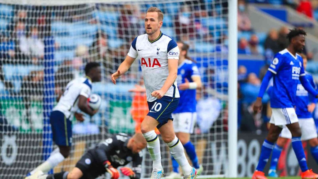 Harry Kane with his goal