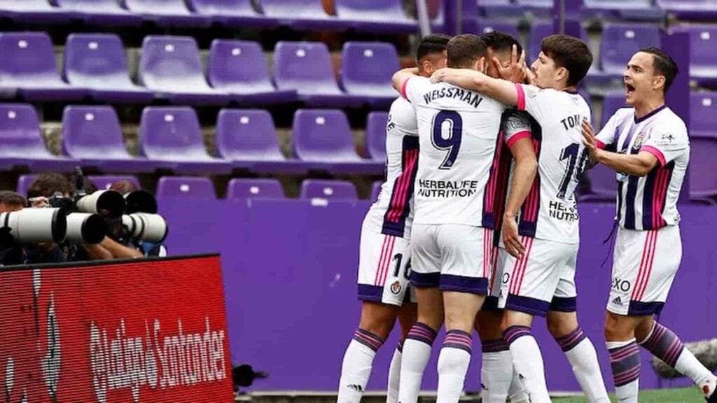 Atletico went down a goal to Real Valladolid at the 18th minute