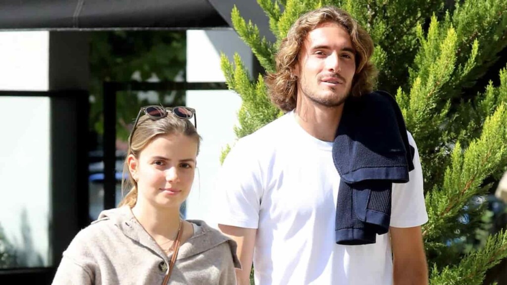 Theodora Petalas and Stefanos Tsitsipas