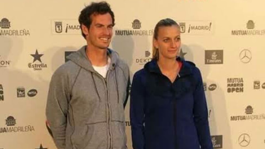 Andy Murray and Petra Kvitova 