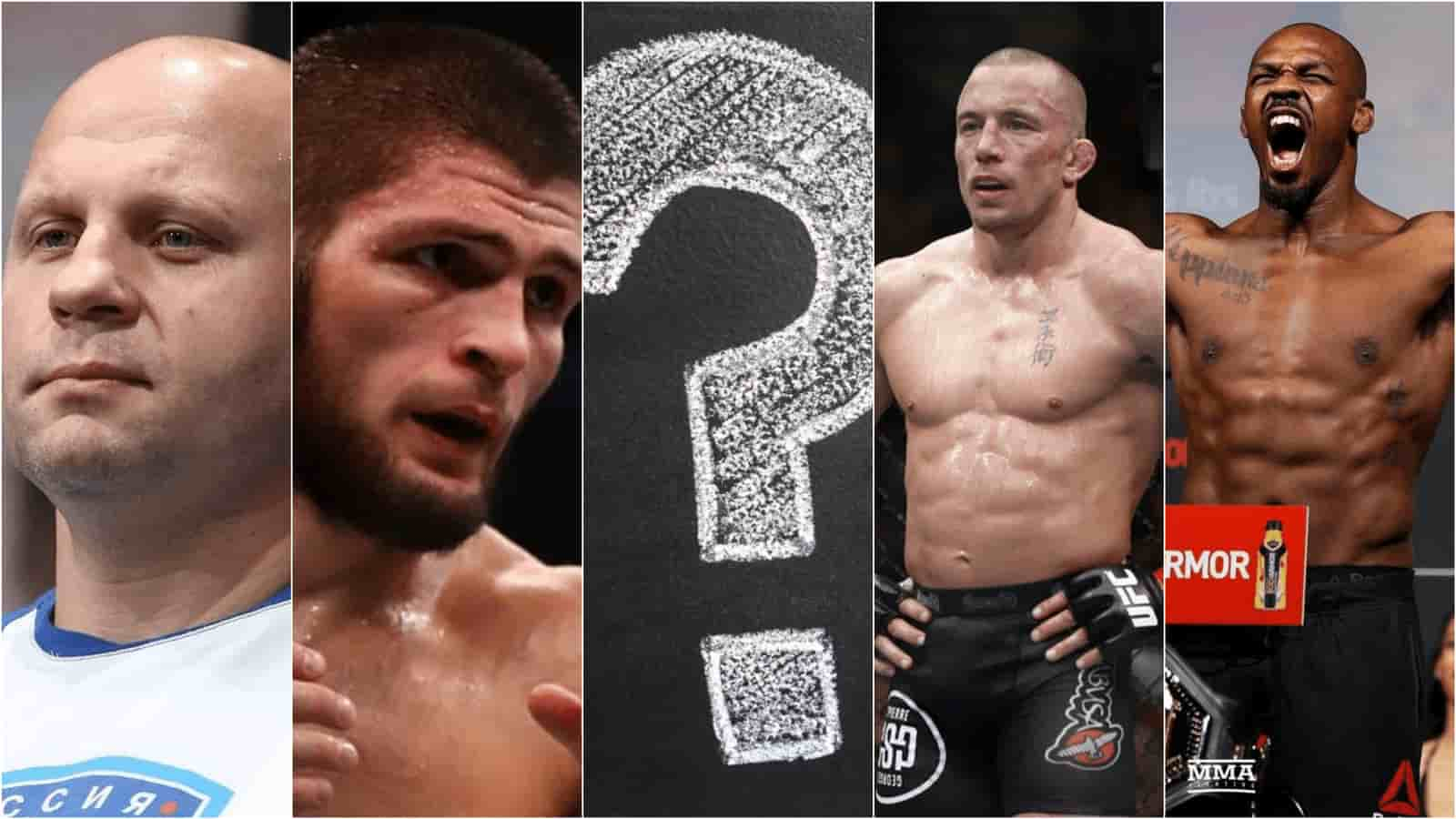 Who is the best UFC fighter of all time?