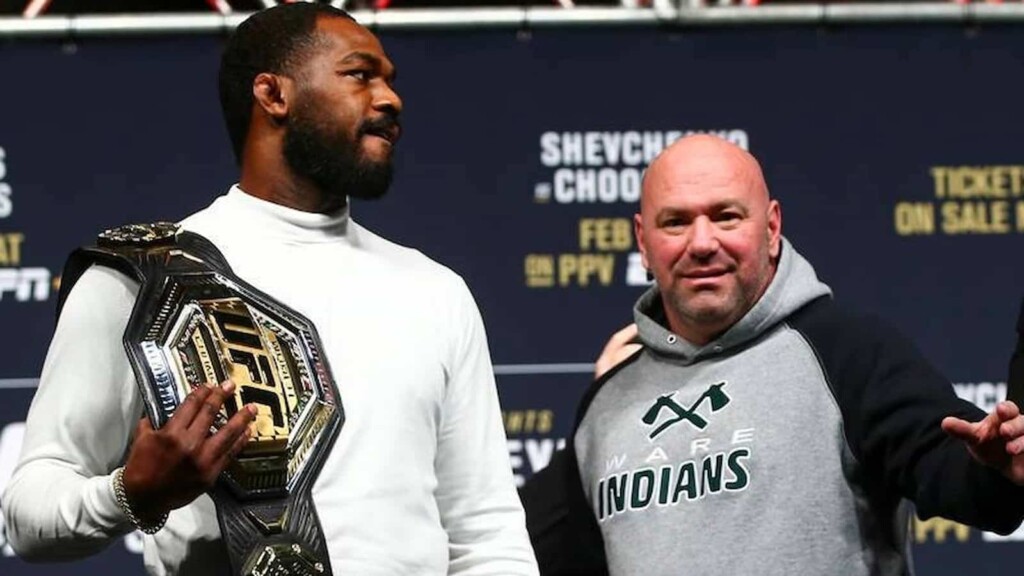 Jon Jones and Dana White