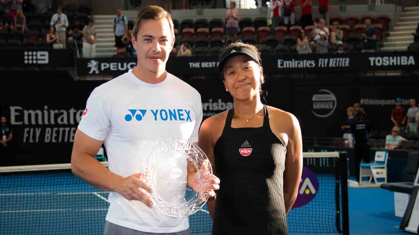 Why did Naomi Osaka split with Coach Sascha Bajin?