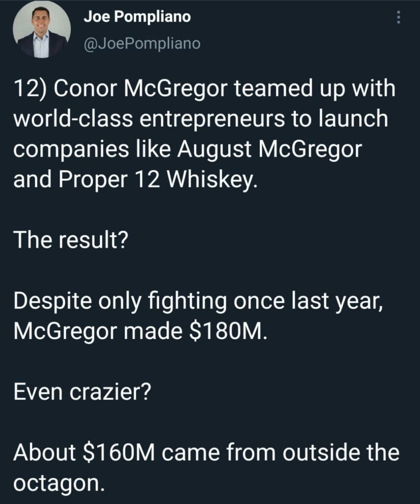 Conor McGregor Proper 12