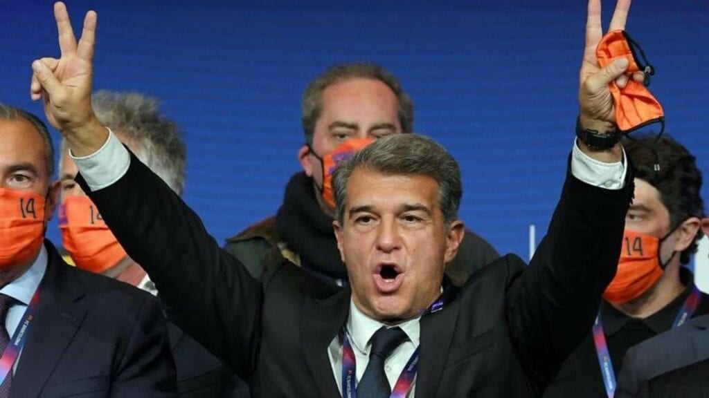 Barcelona President-Joan Laporta