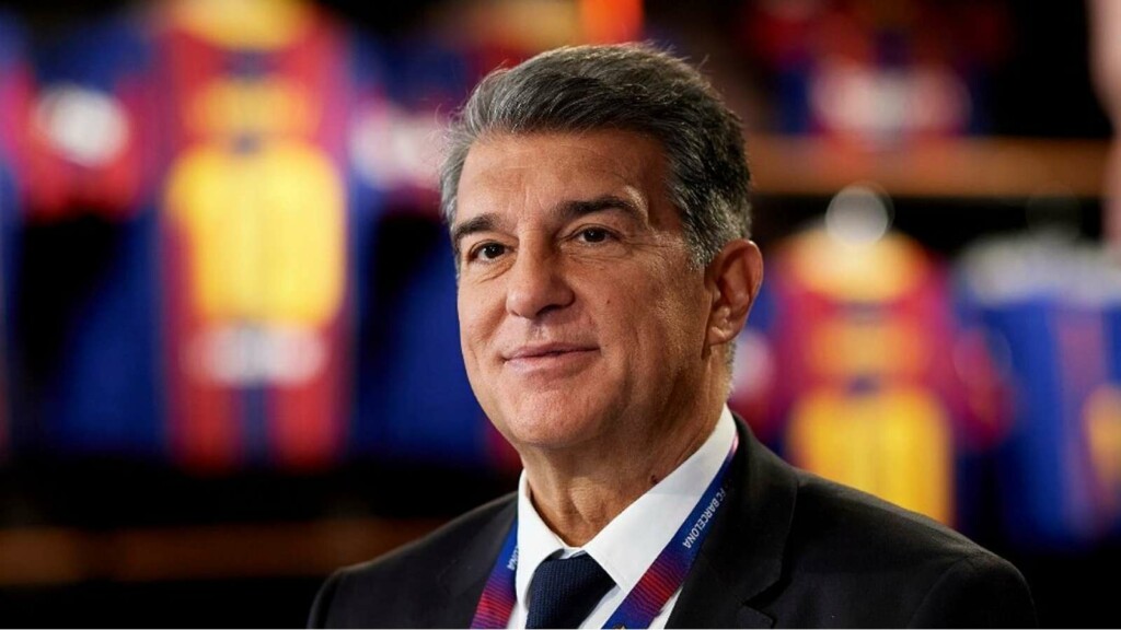 Barcelona President Joan Laporta