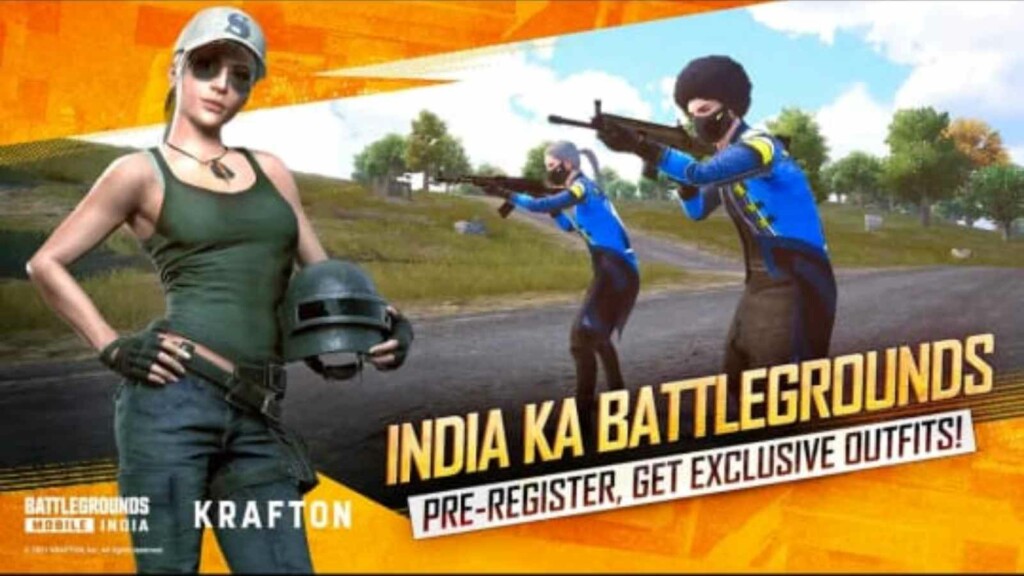 Battlegrounds Mobile India Pre-Registration