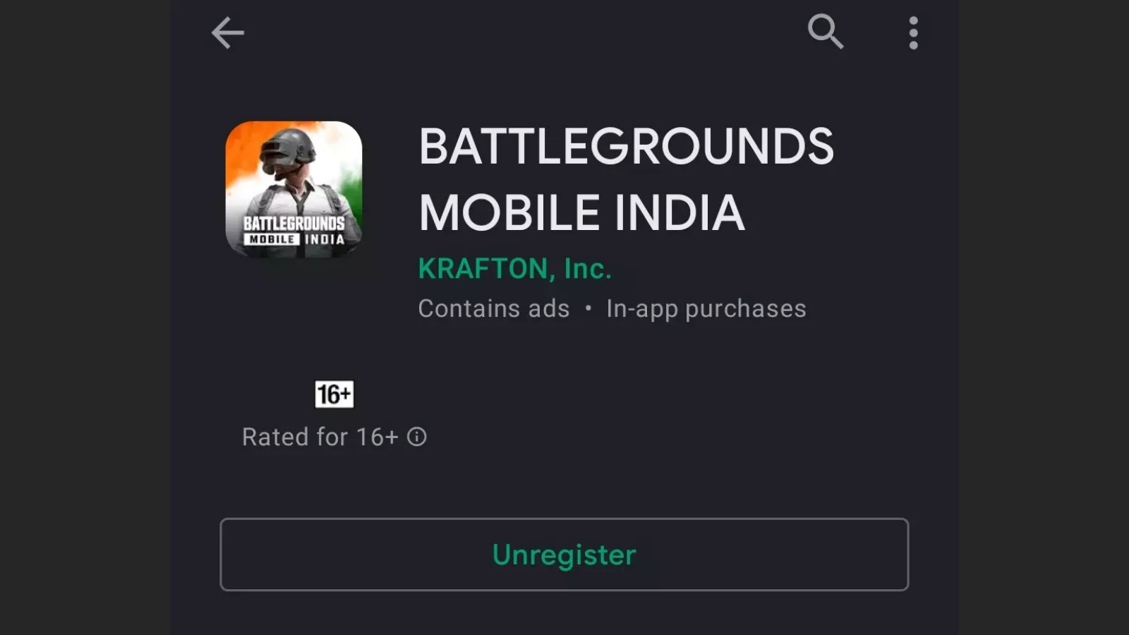 Battlegrounds Mobile India Pre-Registration