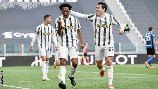 Juan Cuadrado's first-half strike was his first Serie A goal this season