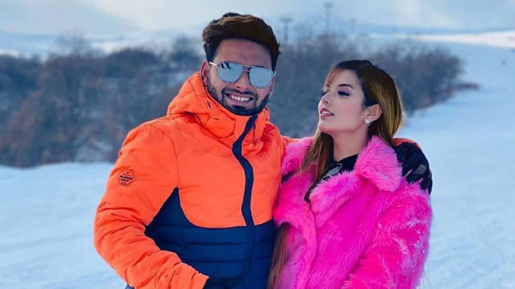 Rishabh Pant and Isha Negi