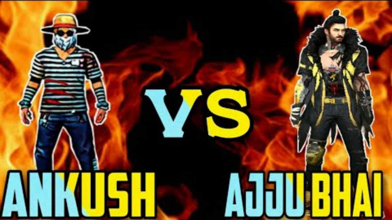 Ajjubhai vs Ankush in Free Fire