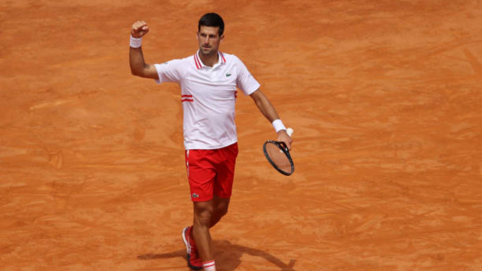 “Fight Like your life depends on it,” Novak Djokovic has this inspirational message for fans after Italian Open semifinal win