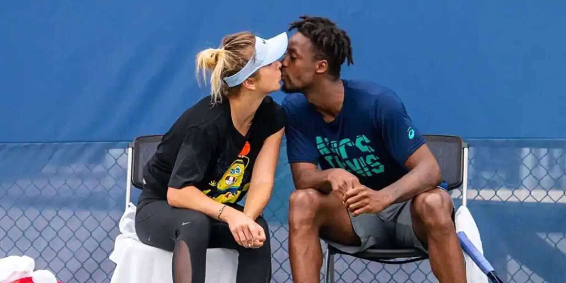 Gael Monfils trains with fiancee Elina Svitolina in Rome, says she is an inspiration to him