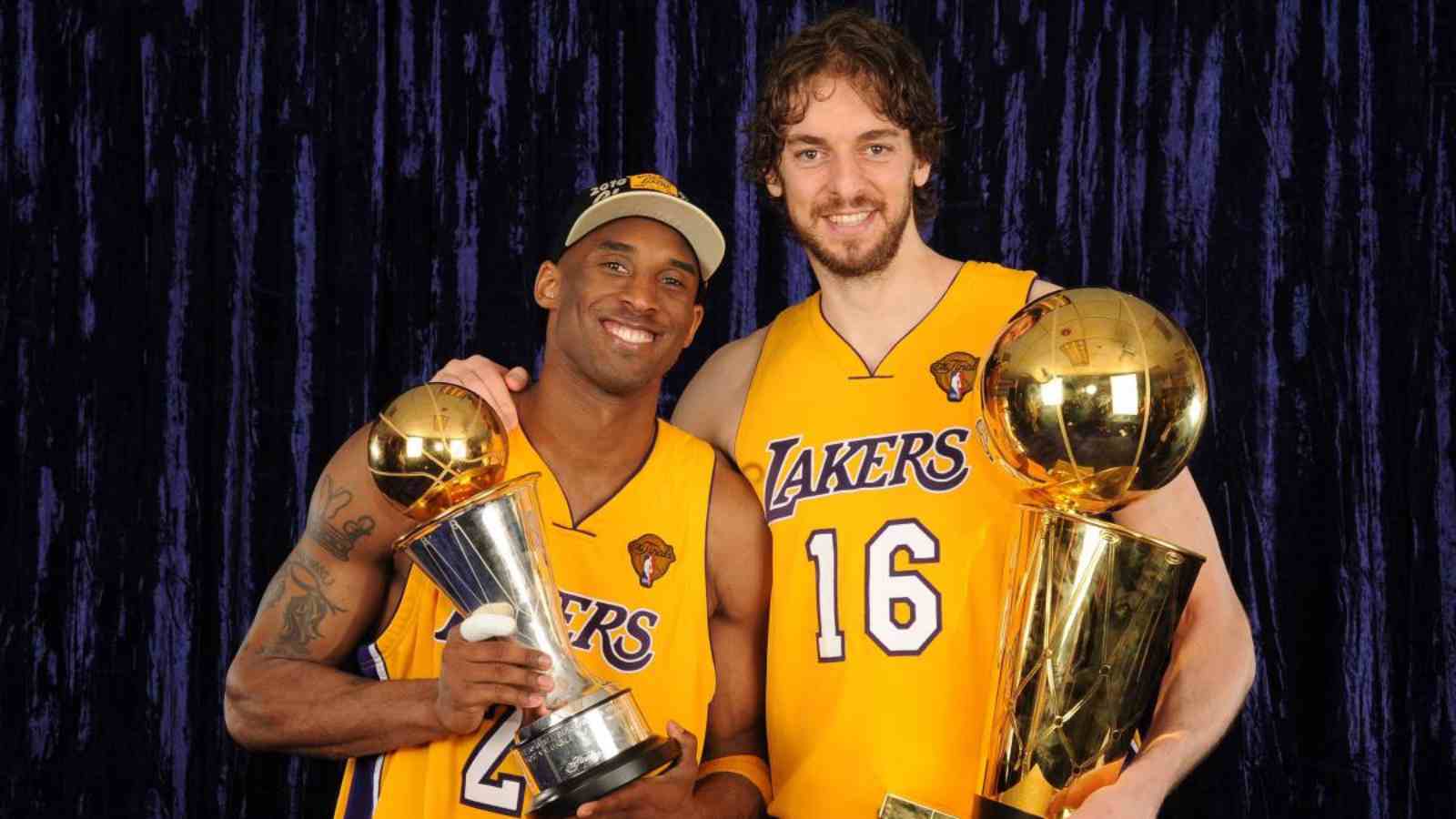 Former Los Angeles Lakers’ Pau Gasol revealed Kobe Bryant’s support overcoming 2008 Finals loss