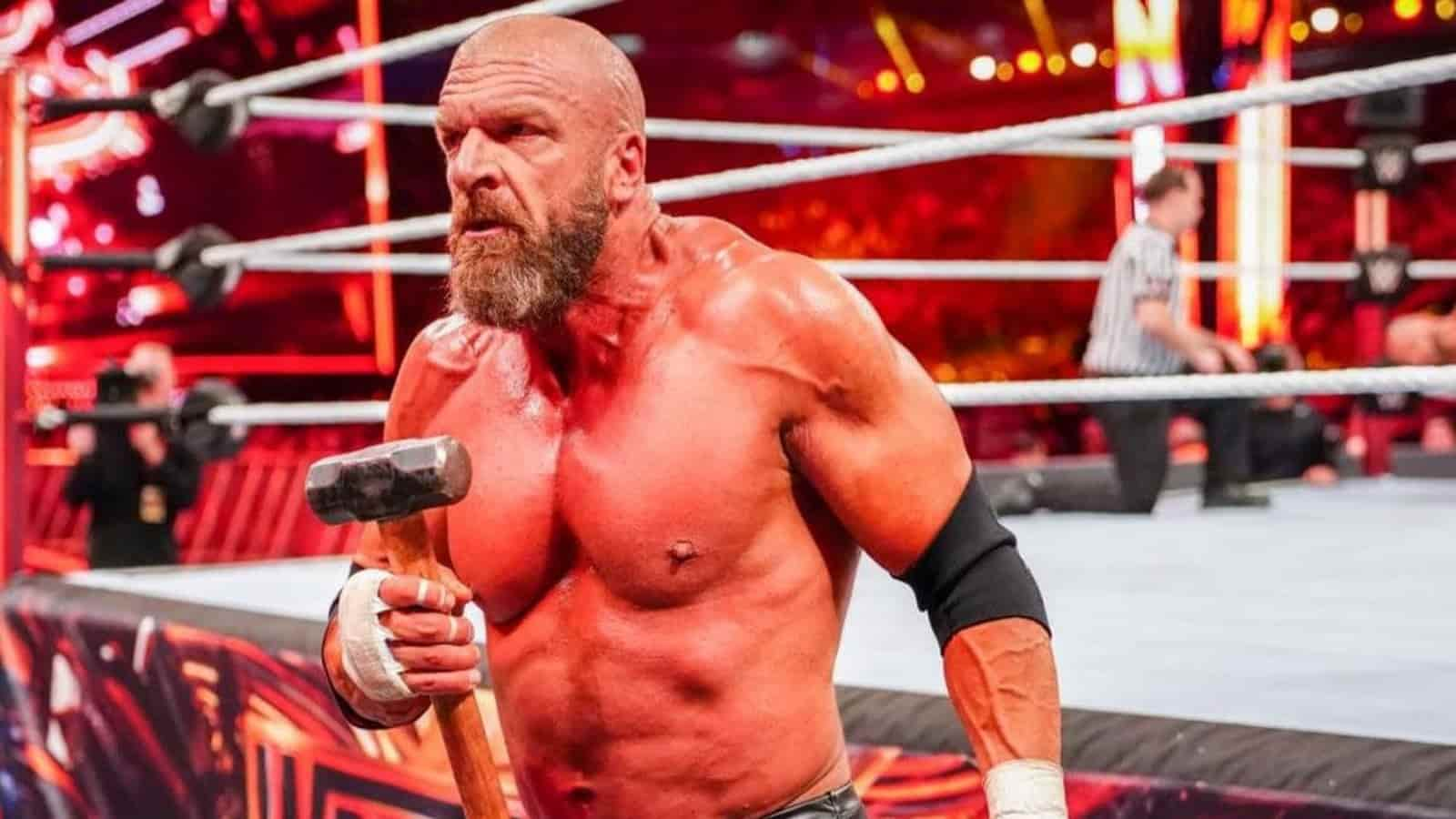 A wrestler nearly quit WWE before his feud with Triple H