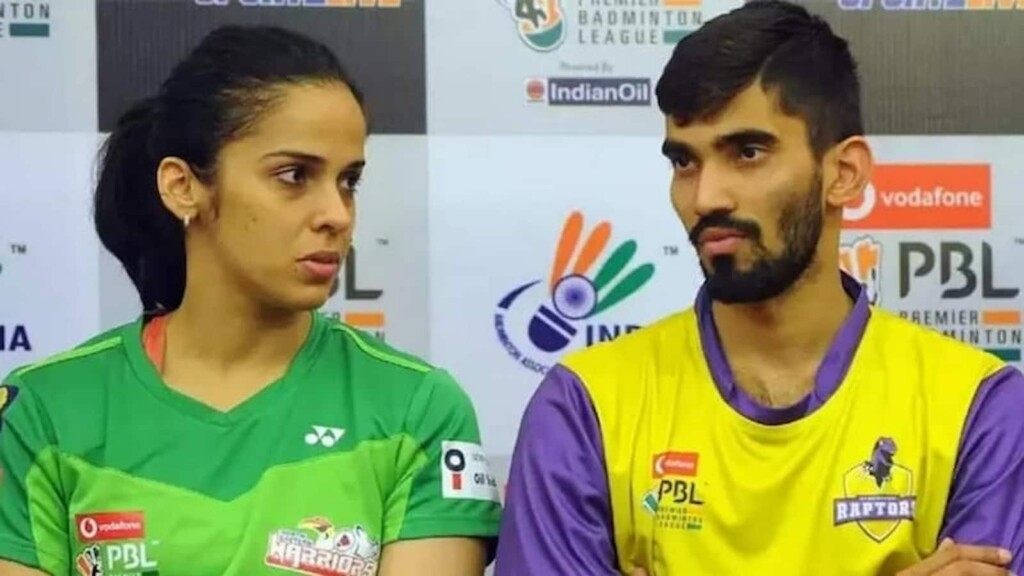 Saina Nehwal and Kidambi Srikanth