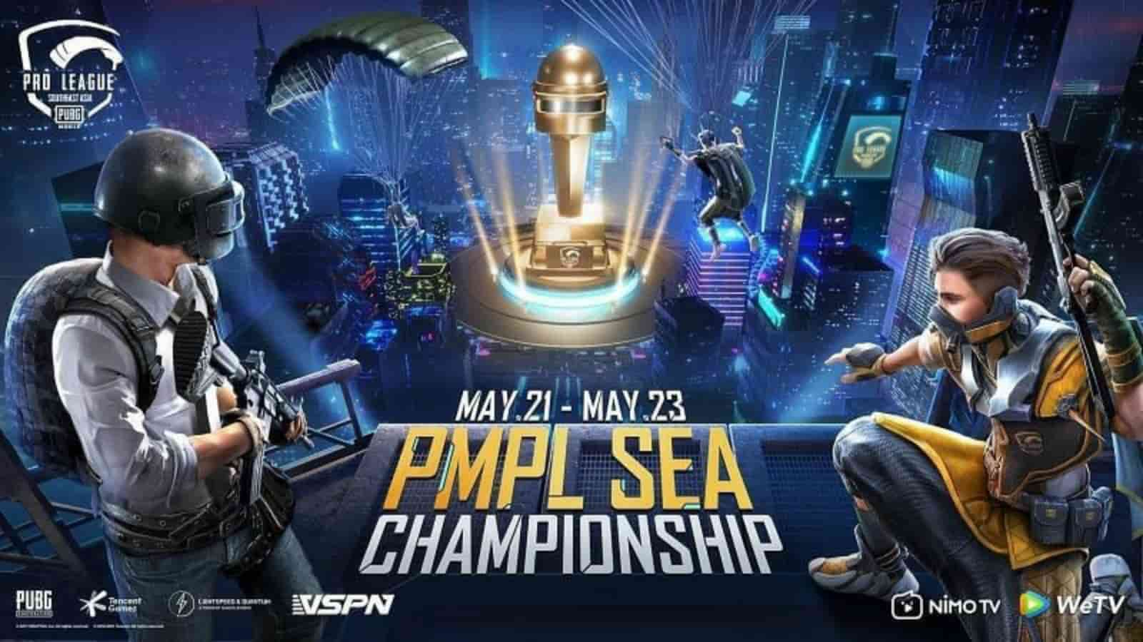 PUBG Mobile PMPL SEA Championship Season 3 teams and date