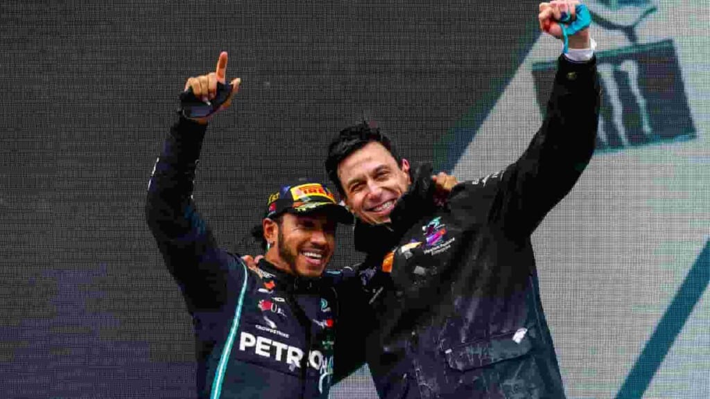 Lewis Hamilton, Toto Wolff