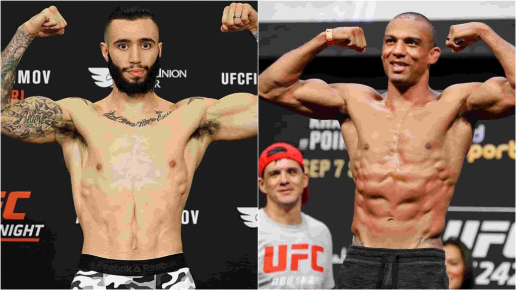 Shane Burgos and Edson Barboza