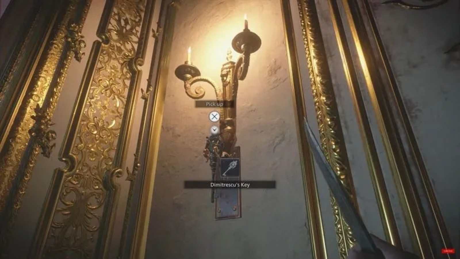 dimitrescu's key in resident evil village