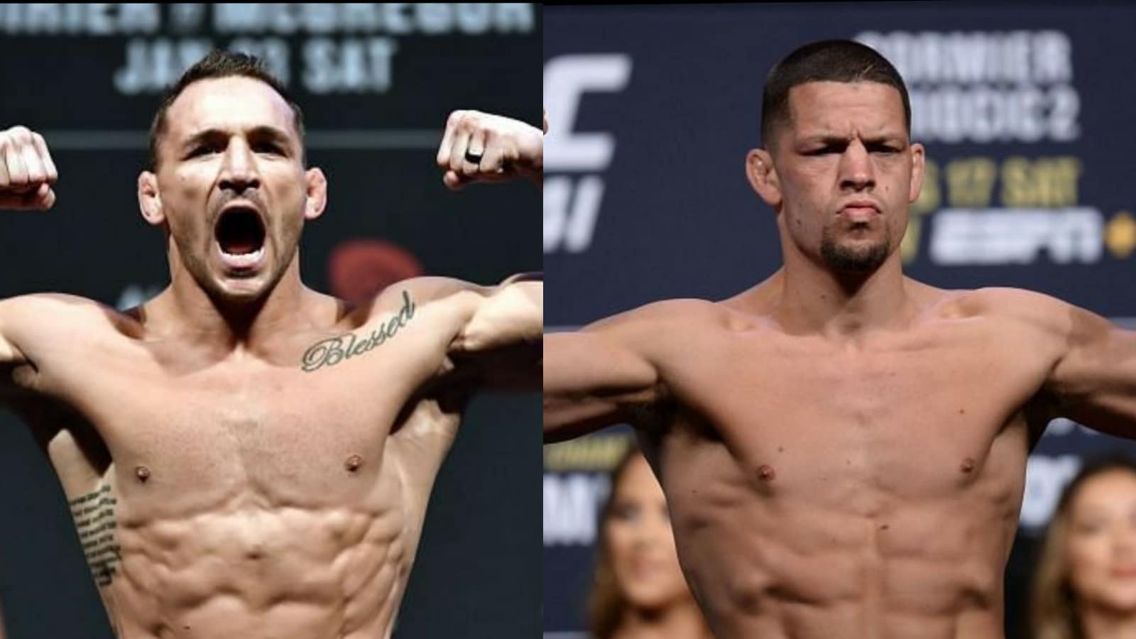 “He could have overshadowed the new guy,” Michael Chandler is happy Nate Diaz is not fighting on the same card as him