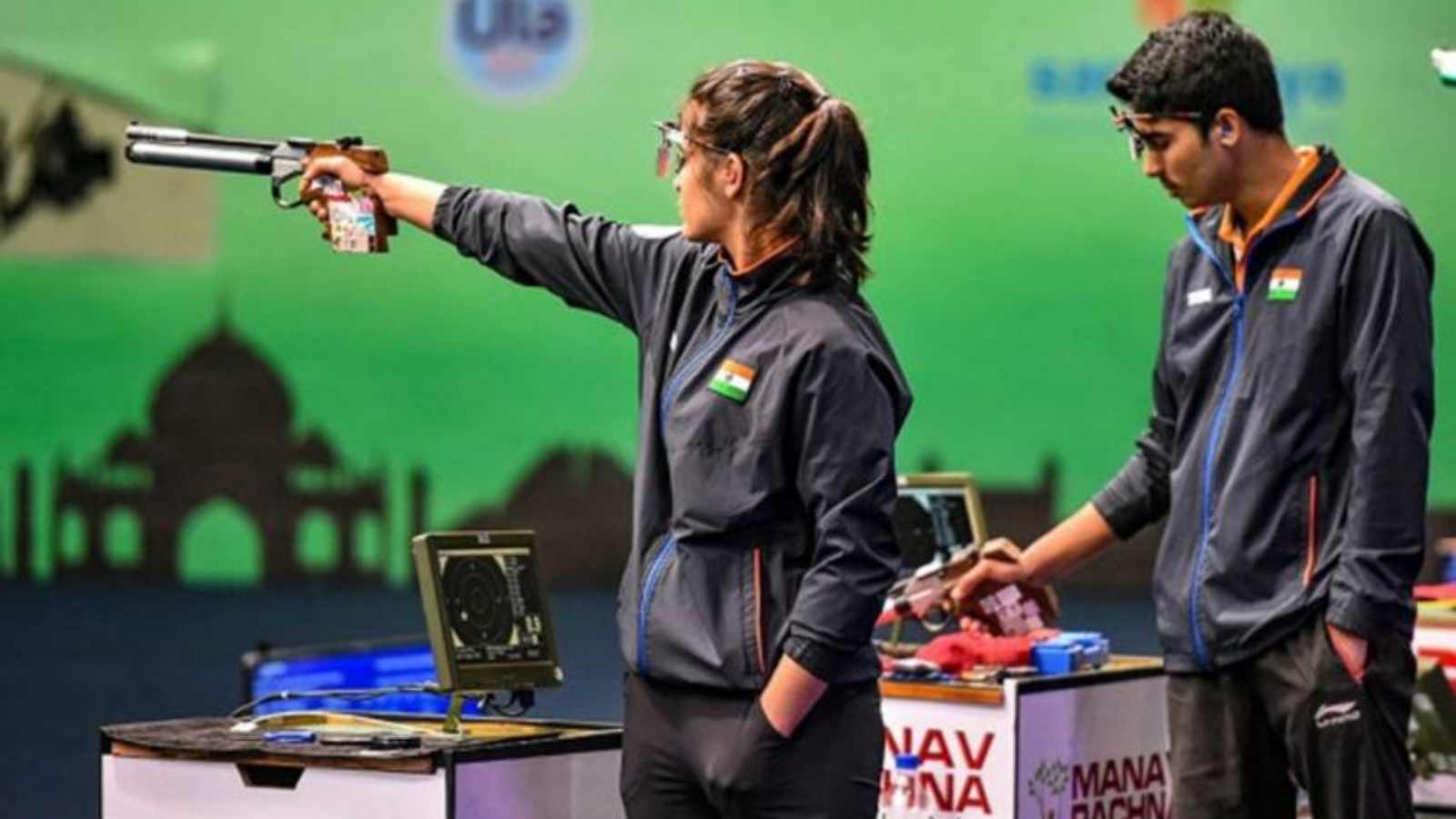 Manu Bhaker and Saurabh Chaudhary