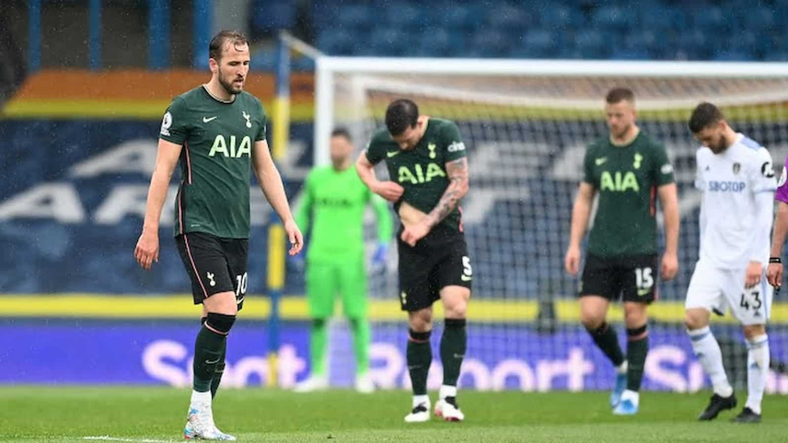 Tottenham Hotspur’s Top-4 chances ended after 3-1 defeat against Leeds