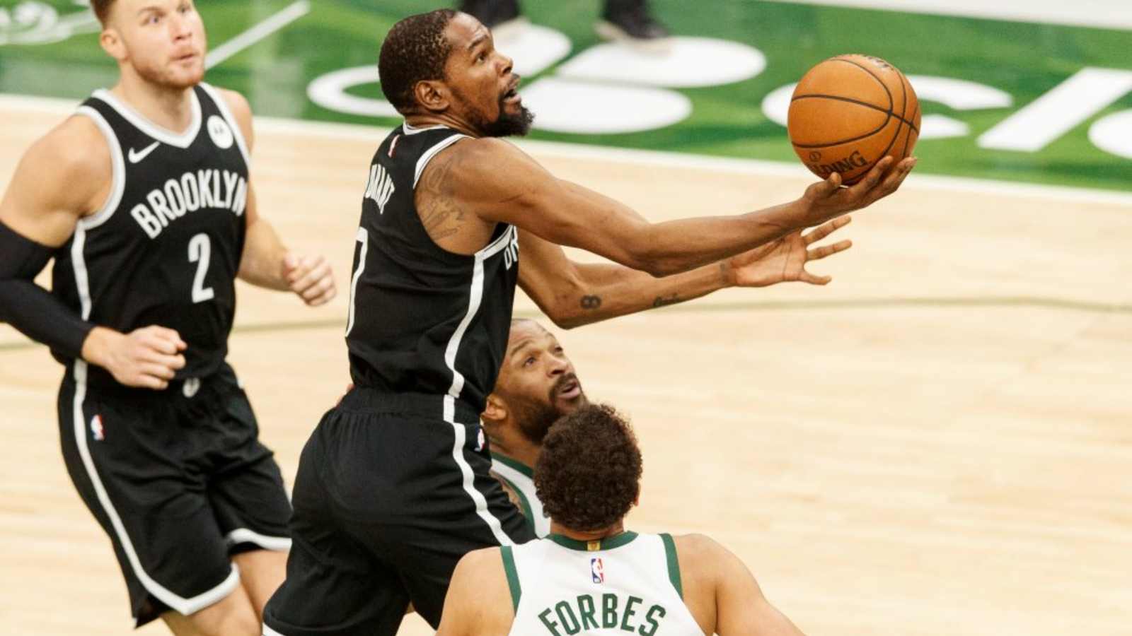 Watch: Kevin Durant close to ending his own career in NBA Round 1 action between Nets vs Celtics