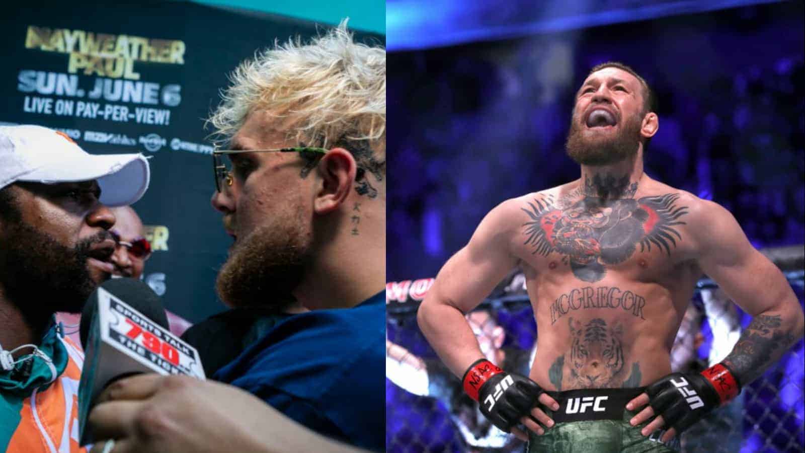 “Hey, Leonard Ellerbe, what the f*ck is Floyd at? The kid curled up, didn’t fight back once,” Conor McGregor rips Floyd Mayweather for picking brawl with Jake Paul