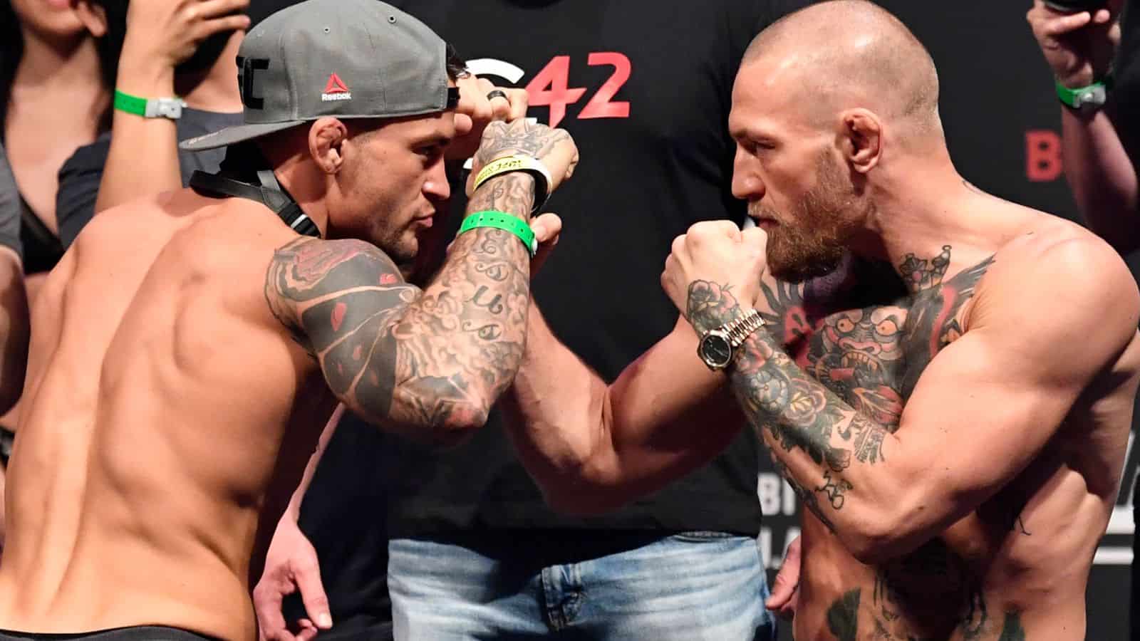 Conor McGregor fires an ‘Anghellic’ warning to Dustin Poirier ahead of trilogy bout