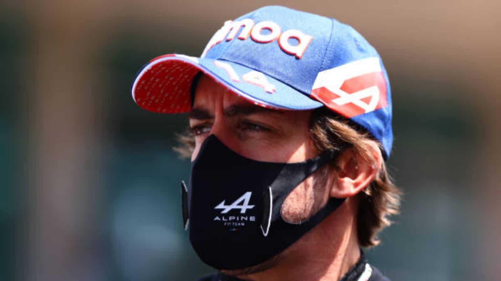 “I’m still not at 100 per cent,” says Fernando Alonso