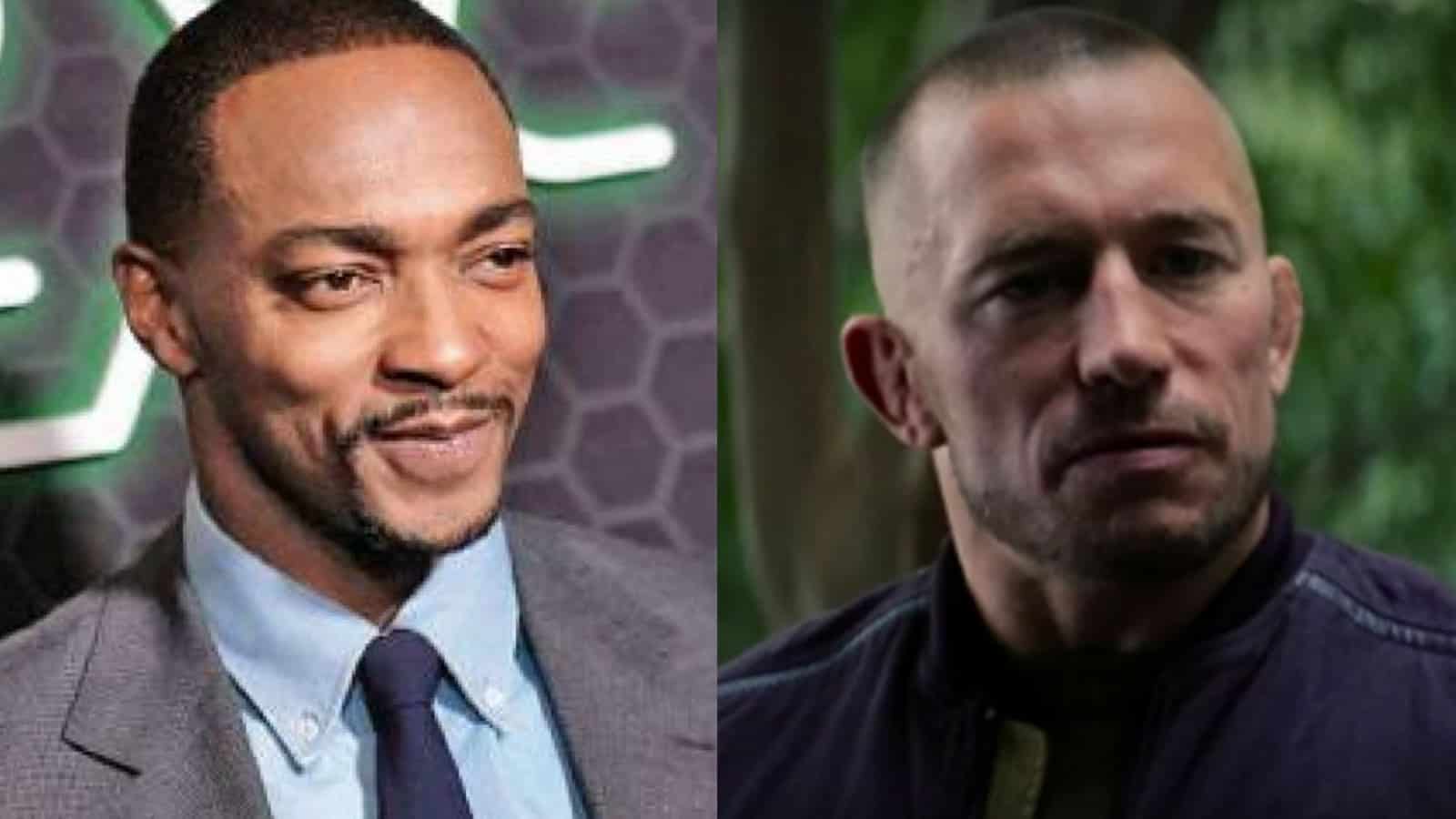 Anthony Mackie Georges St-Pierre