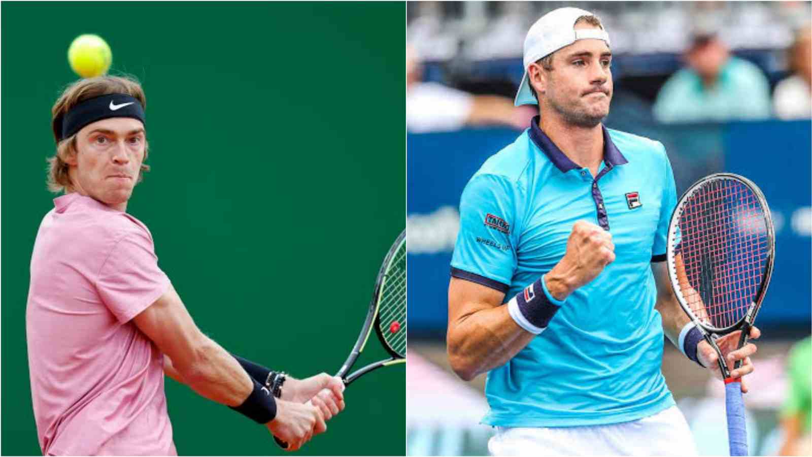 ATP Madrid Open 2021: Andrey Rublev vs John Isner-Preview, Head to Head and Prediction