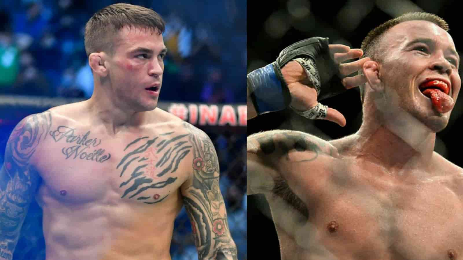 Colby Covington Dustin Poirier