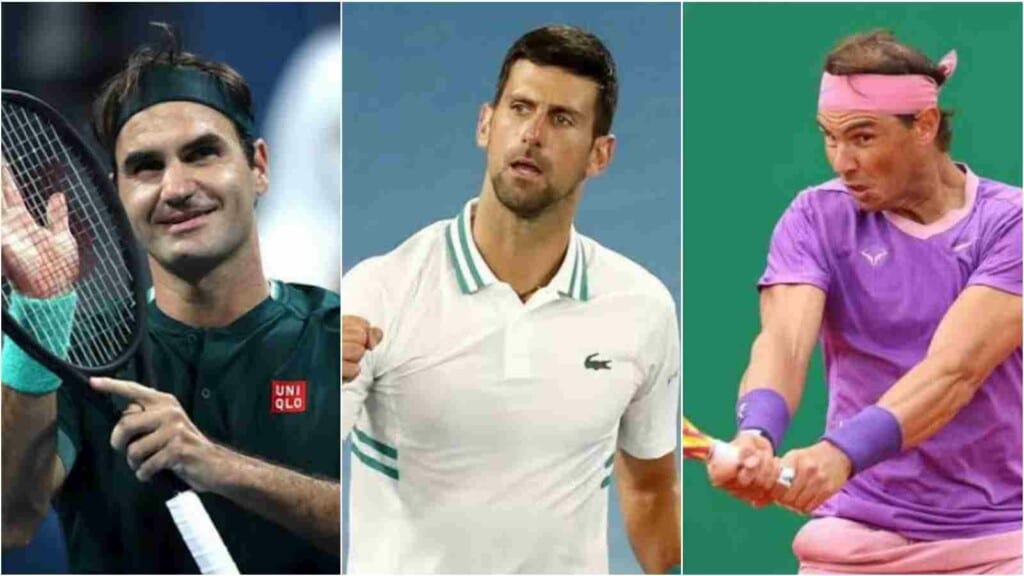 Roger Federer Novak Djokovic Rafael Nadal