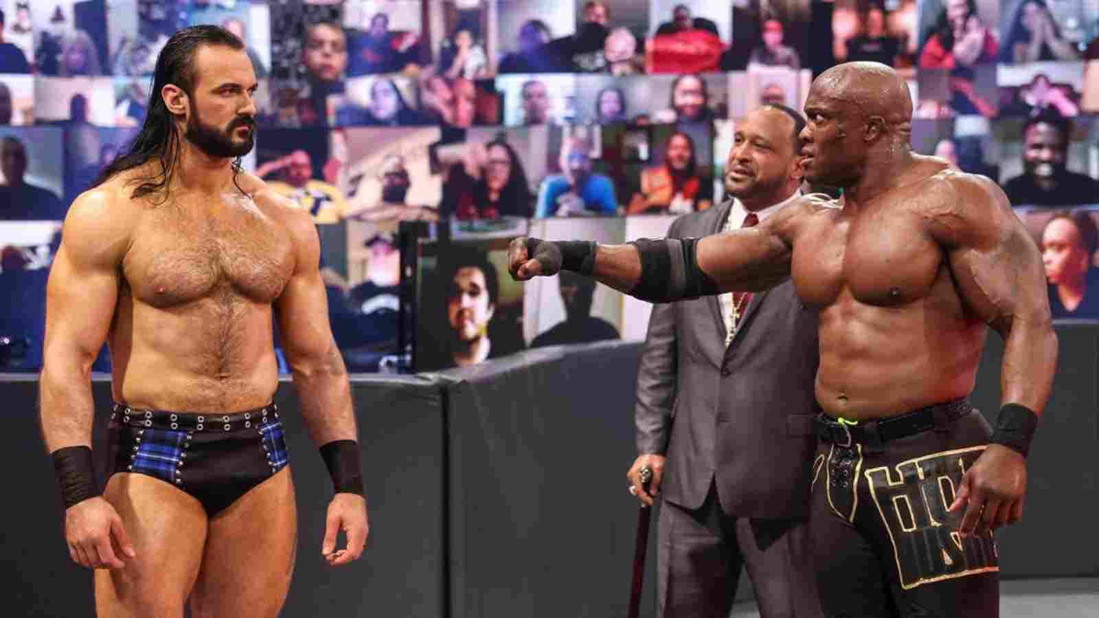 wwe raw results bobby lashley drew mcintyre