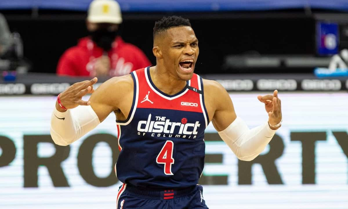 Russell Westbrook ties Oscar Robertson’s Record of 181 Triple-Doubles; inspires Wizards to beat Pacers in OT