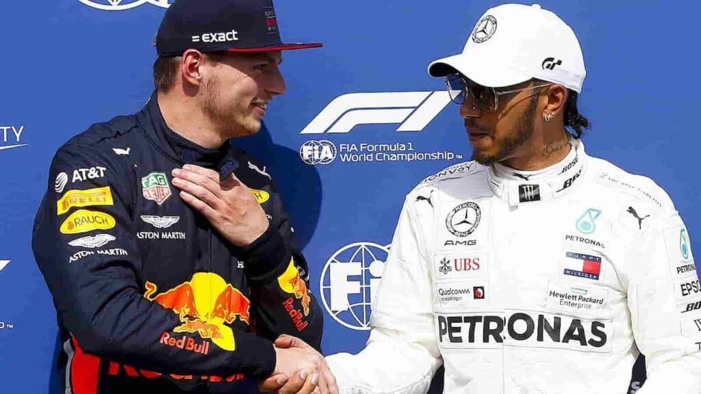 Lewis Hamilton, Max Verstappen