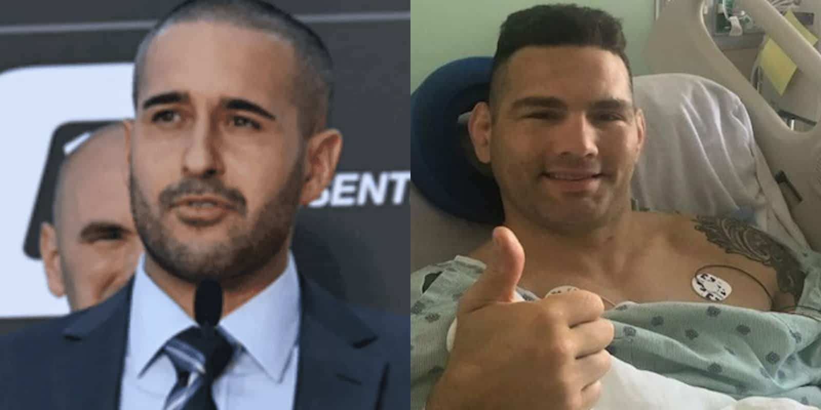 “There’s no doubt in my mind this dude competes again,” regardless of what Chris Weidman said Jon Anik believes he will be back