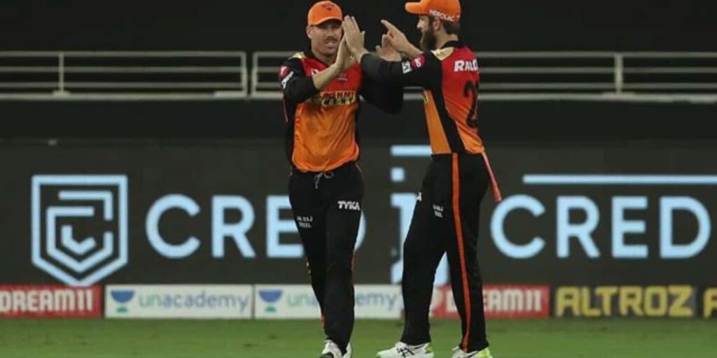 David Warner and Kane Williamson