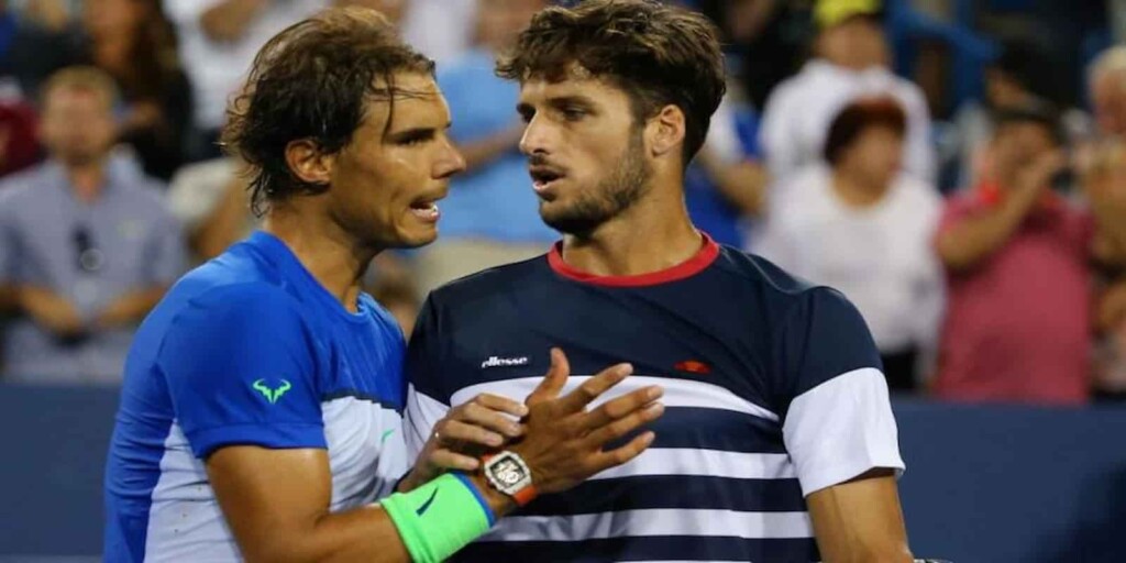 Feliciano Lopez and Rafael Nadal