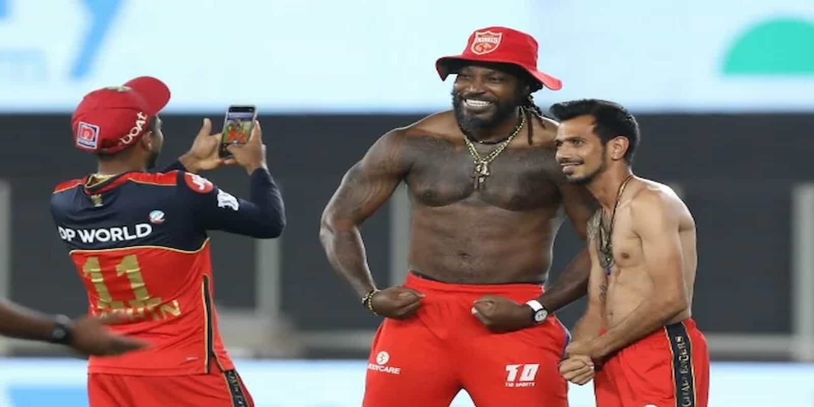 IPL 2021: PBKS post a hilarious summary of win over RCB with a picture of Chris Gayle and Yuzvendra Chahal