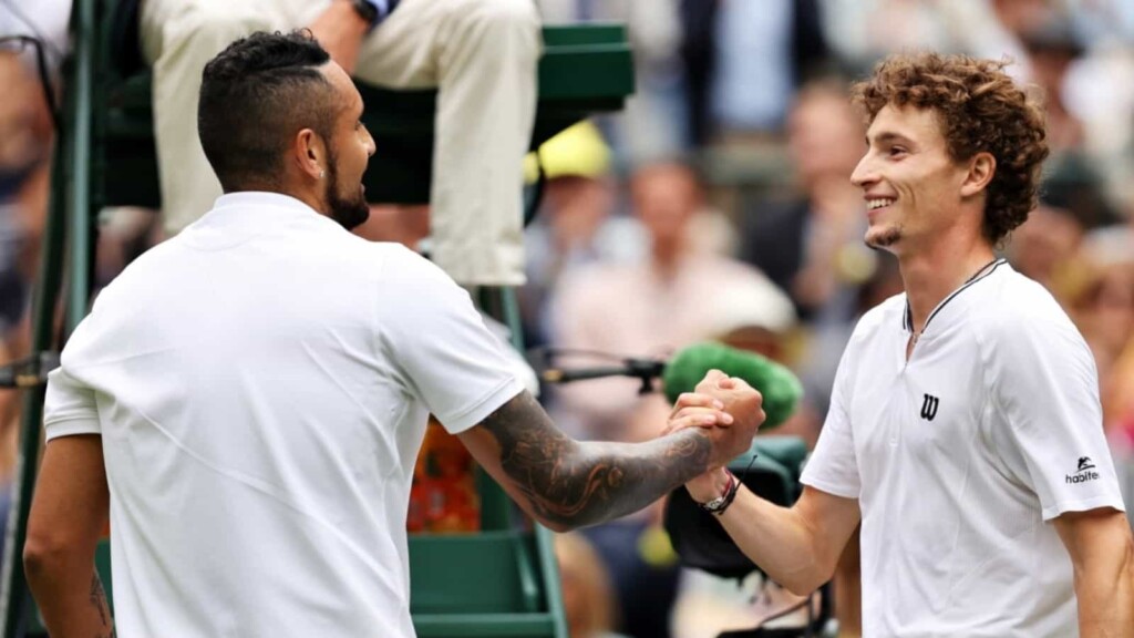 Nick Kyrgios and Ugo Humbert