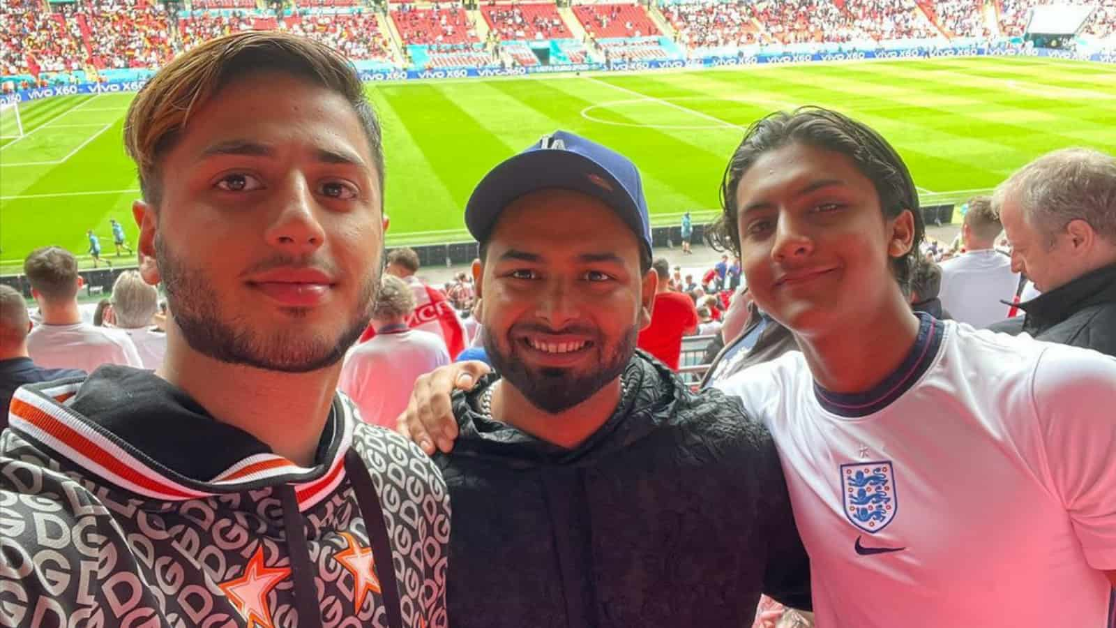 Euro 2020: Rishabh Pant marks attendance at the England vs Germany Round of 16 game, fans ask ‘Why no mask?’