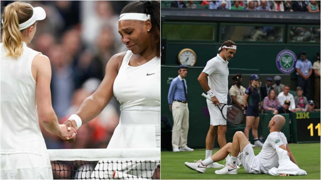 Serena Williams and Adrian Mannarino