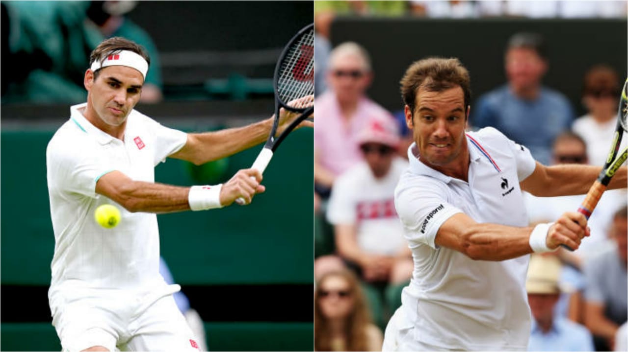 Wimbledon 2021: Roger Federer vs Richard Gasquet Preview, Head to Head and Prediction