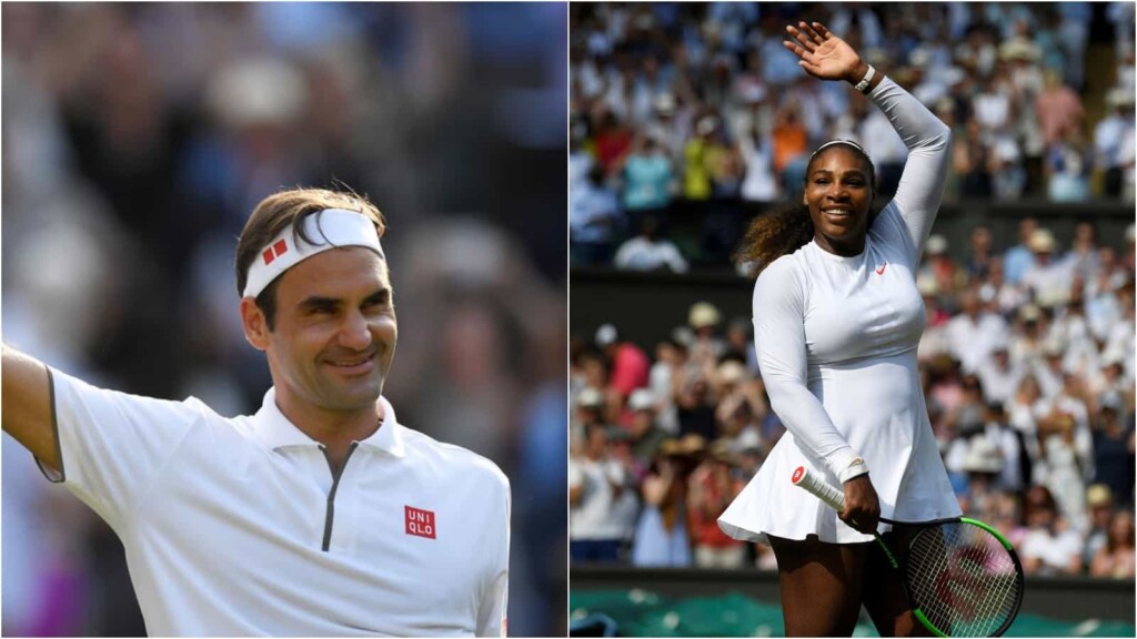 Roger Federer and Serena Williams will both return to the Centre Court at Wimbledon 2021